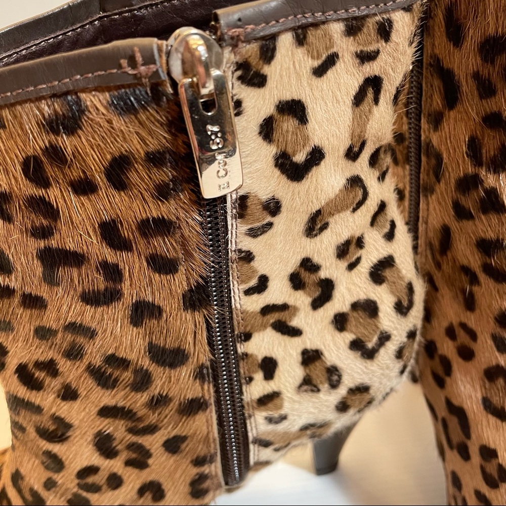 Rockwell Tharp Leopard 🐆 Calf hair Bootie - Picture 13 of 13